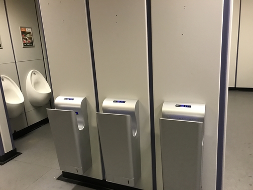 Gorillo Hand dryers in the NEC