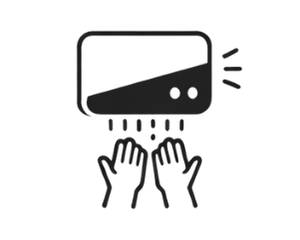 Low noise hand dryers