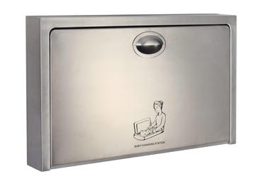 stainless steel baby changing station