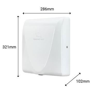 Beaver ECO Slimline Hand Dryer with HEPA filter - main image