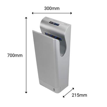 Gorillo Ultra Blade Hand Dryer with HEPA filter - main image