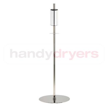 Sanillo 2 Hand Sanitiser Dispenser with Stainless Steel Stand - main image