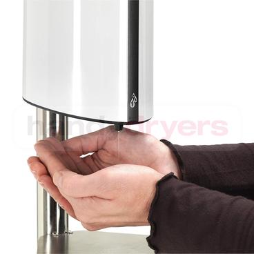 Sanillo 2 Hand Sanitiser Dispenser with Stainless Steel Stand - main image