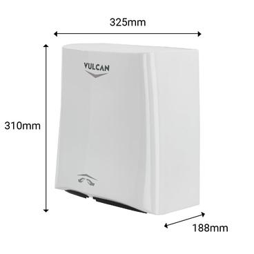 Vulcan Dual V Blade Hand Dryer - Ultra Fast - main image