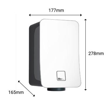 illo by Veltia Hand Dryer - White - main image