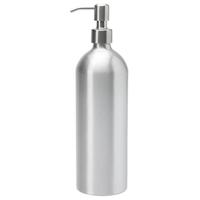 Refillable Aluminium Sanitiser dispenser with Stainless Steel pump.